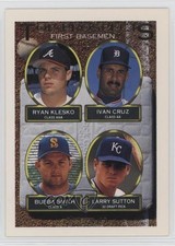1993 Topps Top Prospects Gold Ryan Klesko Ivan Cruz Bubba Smith Larry Sutton oy2