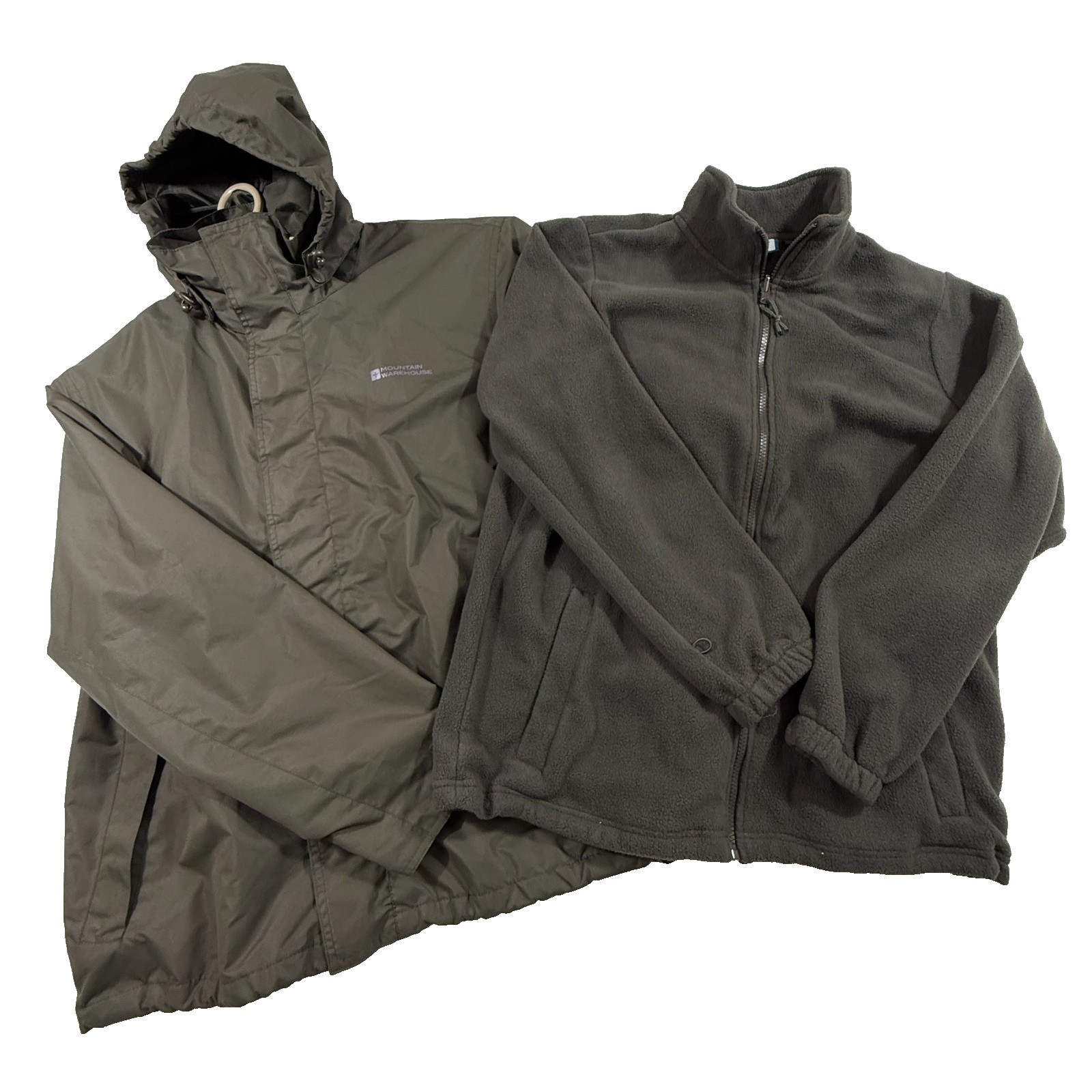 Mountain Warehouse fell 3 in 1 Green Jacket Mens Medium New without tags image 2