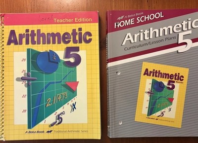 Abeka 5th Grade Arithmetic Curriculum and Text Book Key