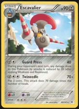 ESCAVALIER 80/101 RARE NOBLE VICTORIES POKEMON LIGHTLY PLAYED