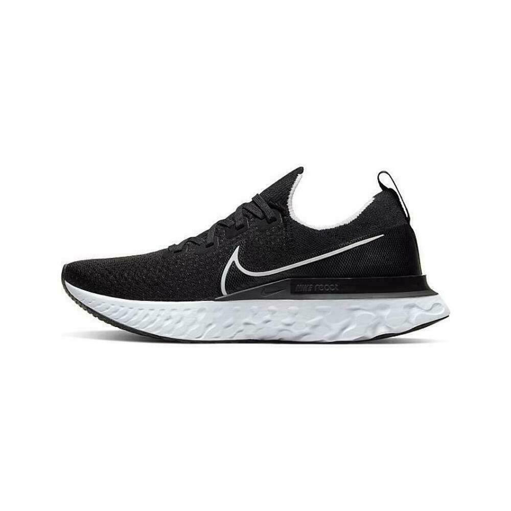 Nike React Infinity Run Flyknit CD4371-002 Black White Running