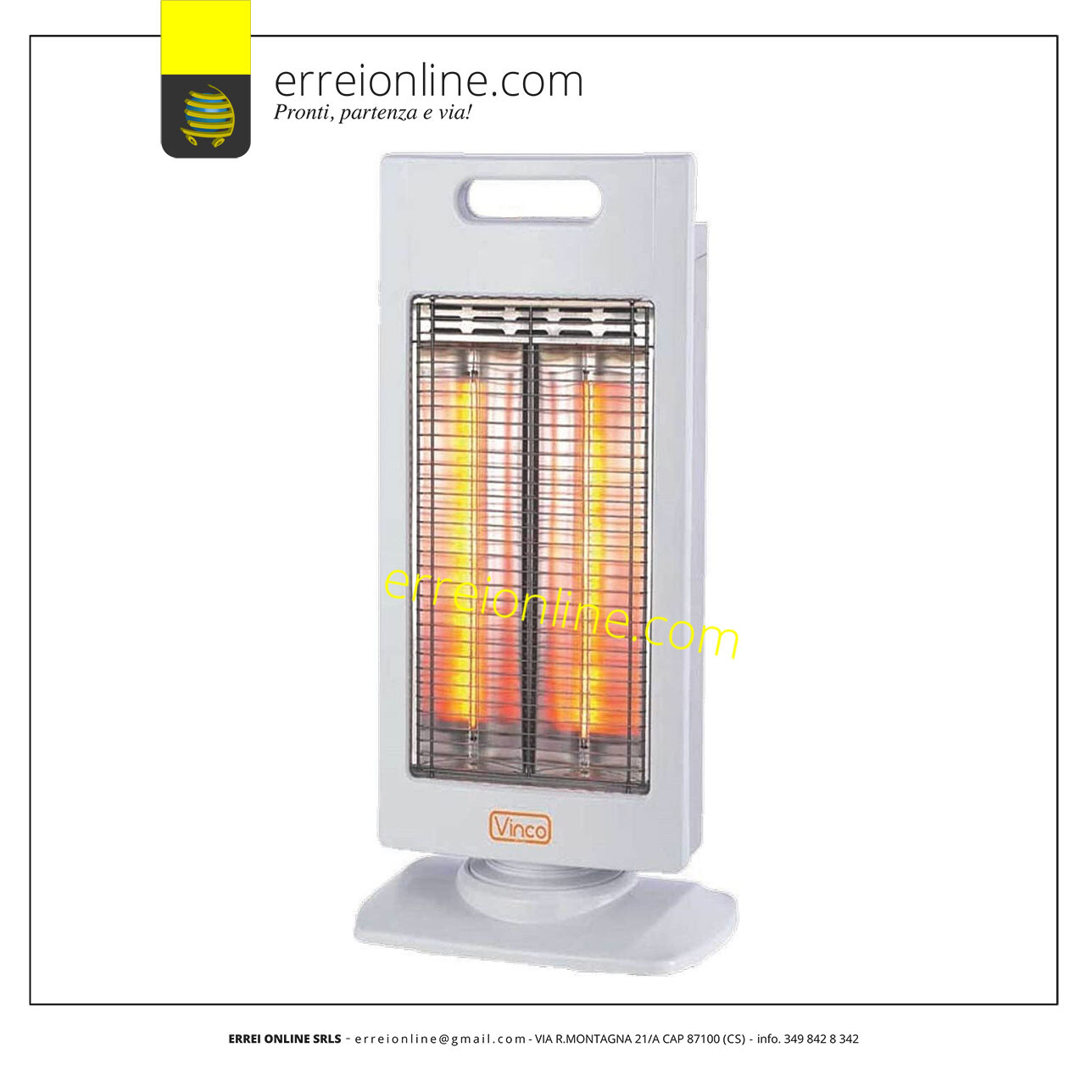 Lampada Infrarossi 1000W Per Carrozzeria - Timer 0-90min, Asciugatura Vernice Auto, Con Supporto