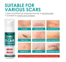ADVANCED SILICONE SCAR GEL: SCAR REMOVAL GEL, SCARS CAUSED BY SURGERY, BURNS