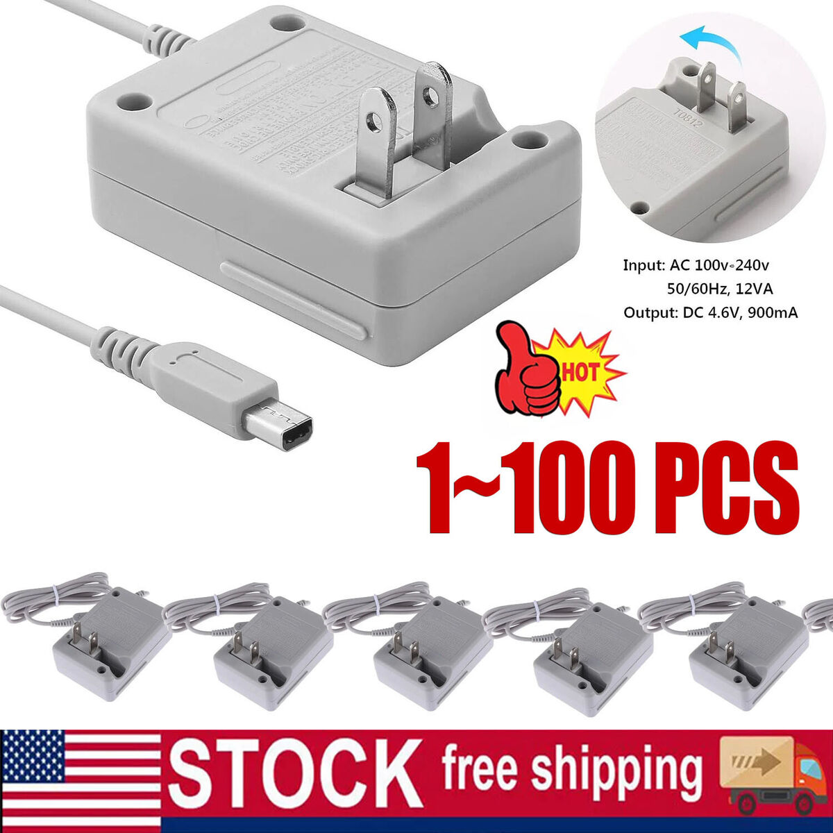 Nintendo Dsi Nintendo Ds Lite Charger Walmart USB Charger Cable