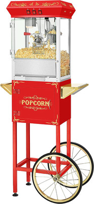 Superior Popcorn Company 4650 SPC Movie Night Full Popcorn Machine, 8 Oz, Red Fl