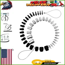 Precision Thread Checker for Nuts & Bolts - 44 Gauges in Metric & Imperial Sizes