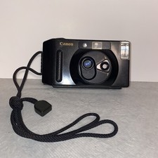 Camera 1985 Black CANON SNAPPY Point and shoot Automatic 35mm Film Untested