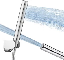 Homipro Chrome Brass 2 In 1 Function High Flow Handheld Shower Head Set High