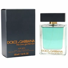 The One Gentleman by Dolce Gabbana for Men 1.6 oz/ 50 ml Eau de Toilette Spray