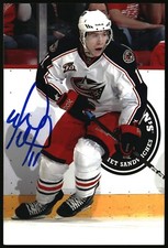 Matt Calvert Autographed 4x6 Color Photo Columbus Blue Jackets #11 White C
