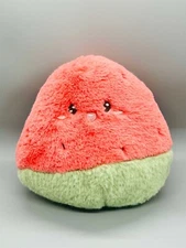  Watermelon Plush Stuffed Animal Toy KIDS bedtime Stuffies Sleep NWOT 6” STUFFED