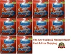Gillette Fusion Manual Men Razor Blades Refills Cartridges 4 8 16 32 64 80 Open