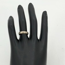 VTG 925 Sterling Silver Wedding Band Ring Women's Size 5 1/4 Estate