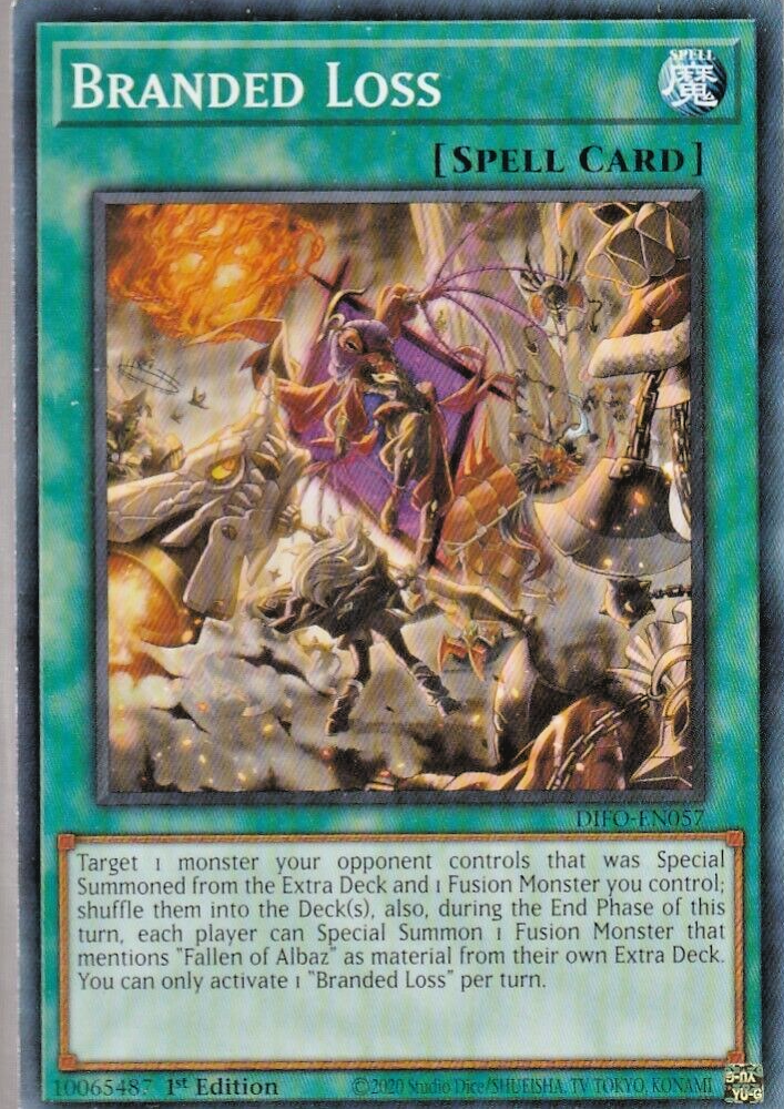 branded cards yugioh Branded Fusion [OP22-EN002] Ultimate Rare  Galaxy Games LLC