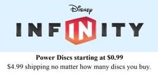 Disney Infinity Power Discs - Flat shipping fee no matter how many you buy NEW