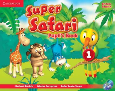 Super Safari Level 1 Pupil's Book with DVD-ROM (Super Minds), Lewis-Jones, Peter