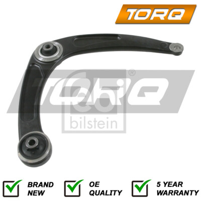 Track Control Arm Front Right Lower Torq Fits 307 Berlingo Partner C4 Picasso #1