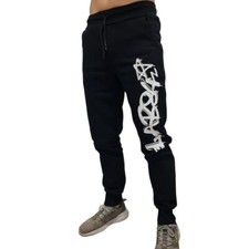 Lab84 Long Tracksuit Pants Garzato F22 PNTM1011 Black