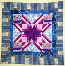 Handmade Quilted Beautiful Table Runner Topper Wall Hanging Mat Stitched 36 x 36