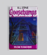 GOOSEBUMPS / WELCOME TO DEAD HOUSE - 2"x3" MAGNET (retro vintage book horror)