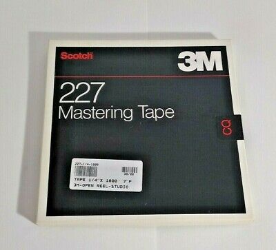 3M 806 Audio Mastering Tape PR-7 1/4" x 1200 ft Brand New