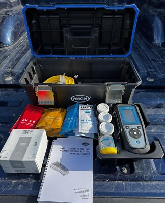 #ad HQ2200 Portable Multi Meter with Rugged Field Gel pH and Conductivity Electrodes $2200.00
