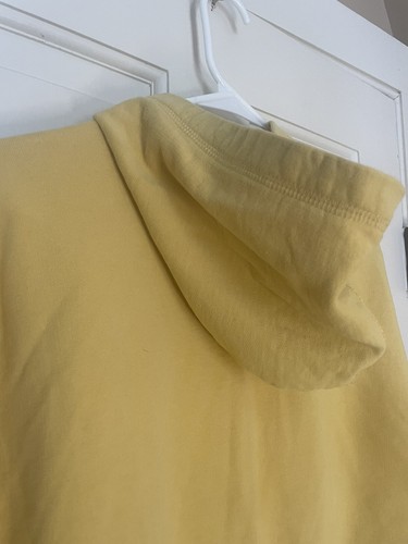 BOSTON BRUINS WOMENS YELLOW FULL ZIP HOODED SWEATSHIRT HOODIE SIZE MEDIUM 814 - Picture 9 of 9