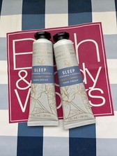 2 Bath Body Works Aromatherapy Sleep - LAVENDER VANILLA Hand Cream 1oz NEW