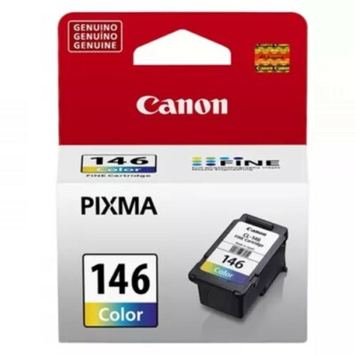 Canon PG-145 / CL-146 Black-Tricolor-XL & Combos Genuine Ink