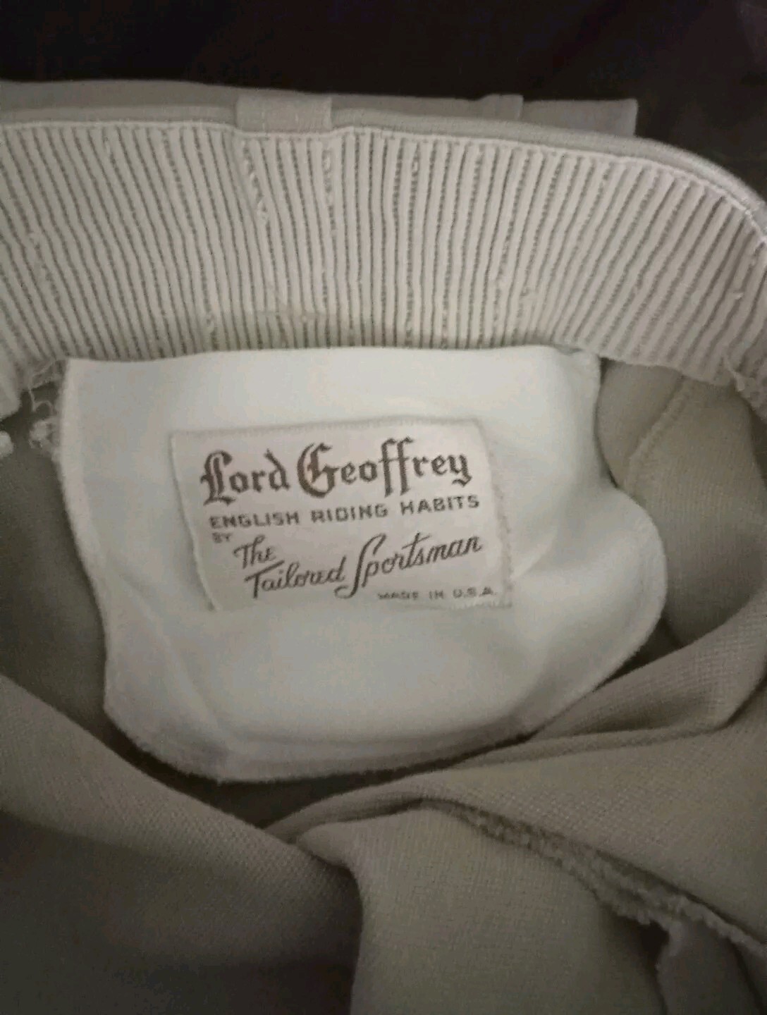 The Tailored Sportsman English Riding Breeches Mid Rise Size 30