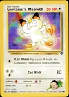 Giovanni's Meowth - 74/132 - Gym Challenge - Pokemon