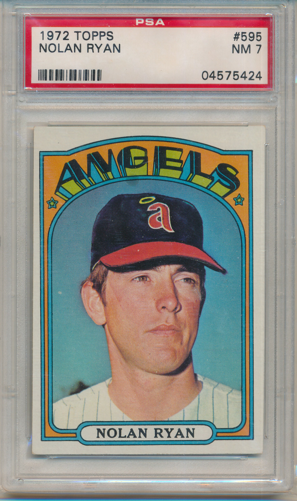 1972 Topps Nolan Ryan (HOF) (#595) PSA7 PSA