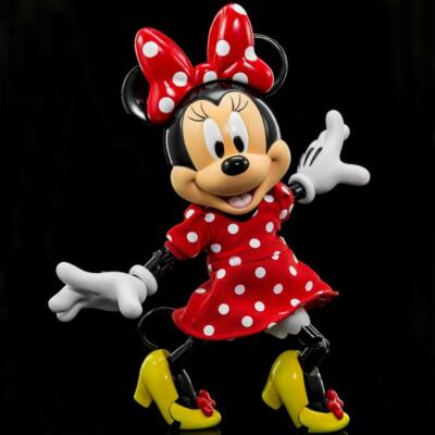 Disney Mickey & Minnie Figure 新品 Herocross Hybrid Metal Figuration #027 Diseny Minnie Mouse in Red