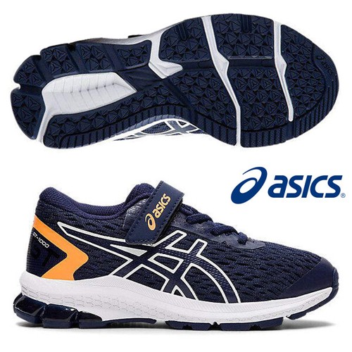 Scarpe bambini ASICS antipronazione GT1000 9 PS tela blu e bianco  1014A151-001 | eBay