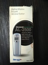 Portable Breathalyzer Breath Alcohol Tester Detector Sentech AlcoScan AL2500