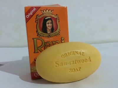 90g The  Original Rani Sandalwood Soap Makes Your Skin Glowing And Radiant 