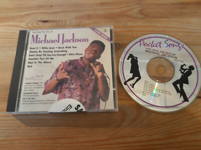 CD VA You Sing The Hits Of Michael Jackson (18 Song) POCKET SONGS / USA jc