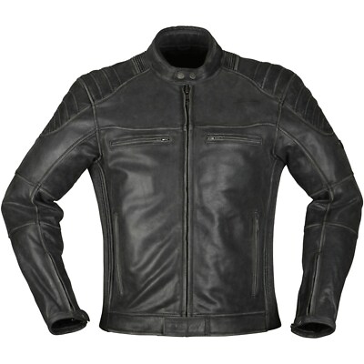 Modeka Vincent Aged Gr. XXL Men's Motorcycle Jacket Leather Biker Black