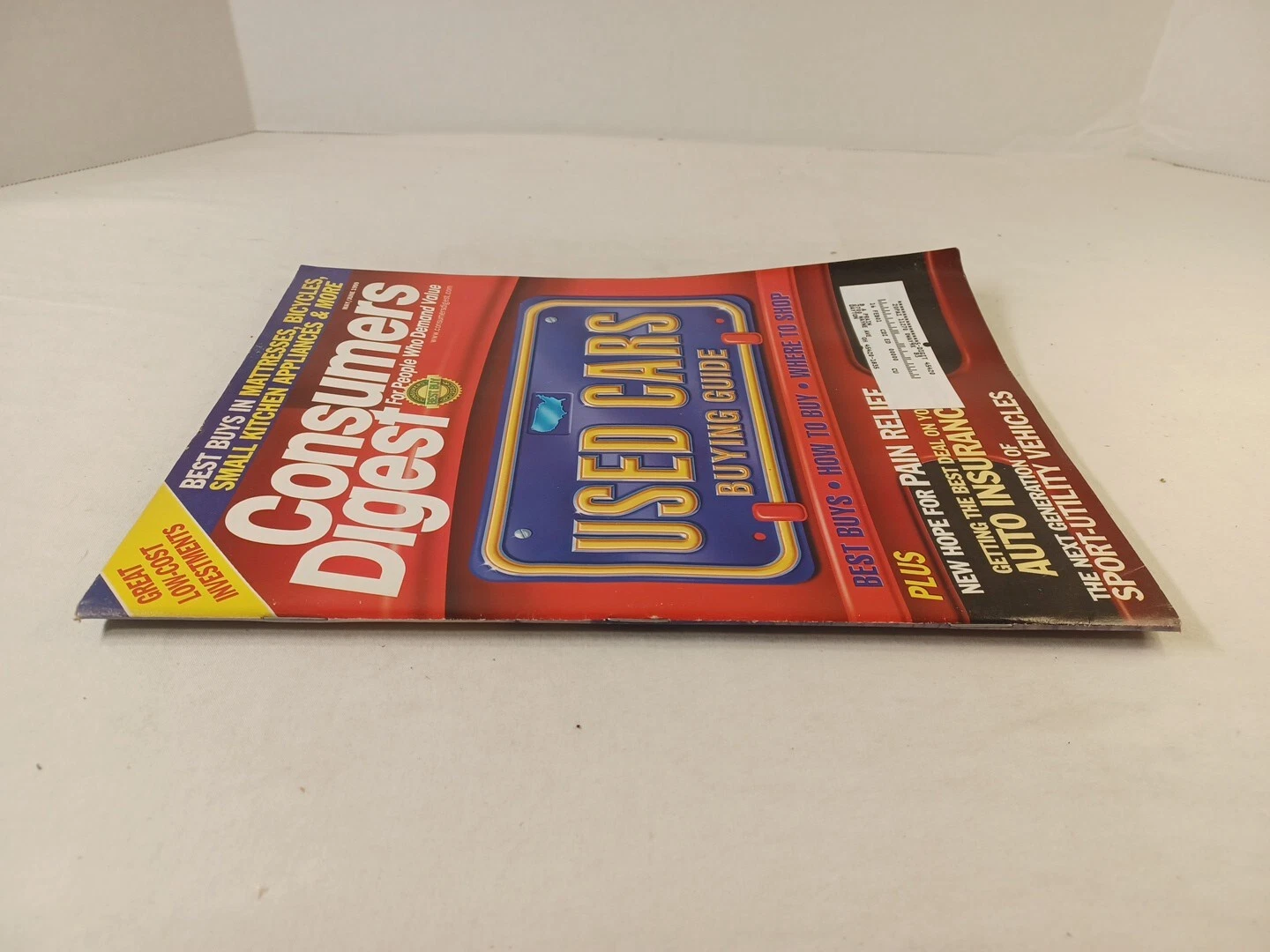  consumers digest magazine used cars buying guide 