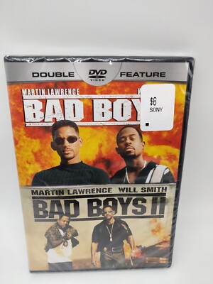 Bad Boys/Bad Boys II [1995/2003] (DVD,2013,2-Disc Set,Widescreen) New
