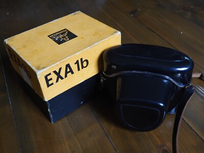Ihagee Exa Ib 1:2,8 f=50 mm Zeiss Tessar, yellow leather
