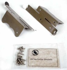 Deardorff V8 8X10 top corner brackets PAIR  2385 