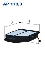 Filtron AP 173/3 Luftfilter FÜR Suzuki