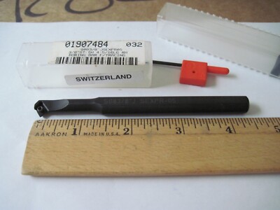 SPI 3/8'' Boring Bar S083/8 J SEXPR05, 4-5/16'' OAL, Uses EPGT & EPMT Inserts