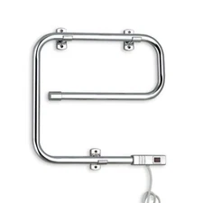 WarmlyYours TW-E2CP - Elements 2-bar Chrome Electric Towel Warmer New Open Box