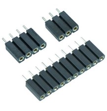 3, 4, 5, 10, 36 Way 2.54mm Single In Line SIL PCB Sockets