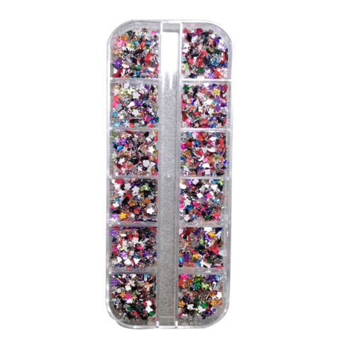 1 Box 3D Manicure Rhinestones Nail Decoration DIY Nail Art Charms Accessories - Picture 6 of 27