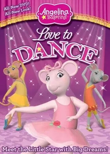 Angelina Ballerina - Love to Dance ~DVD ✂️💲⬇ | eBay