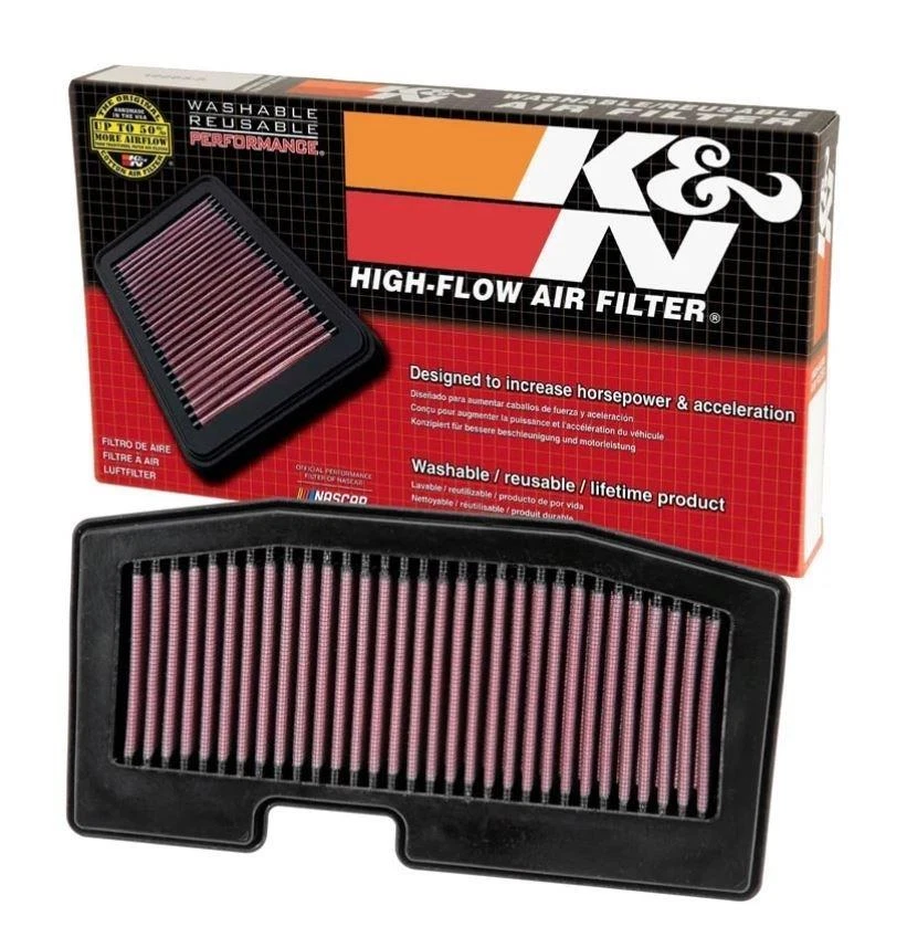 K&n Filtro de Aire Repuesto TB-6713 para Triumph Street Triple 675 ABS 2013-2014 - Imagen 4 de 4