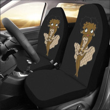 Betty Boop Afro American Car Seat Cover Sexy Gifts Car Seat Covers Set Of 2 Betty Boop Afro American Car Seat Cover Sexy Gifts Car Seat Covers Set Of 2